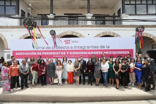 Celebra Gobierno de Delfina Gómez Día del Periodista Mexiquense; no habrá censura, la libertad de expresión no se negocia